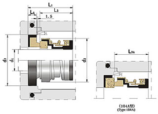 104型机械密封