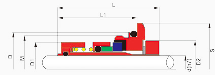 格兰富机封grundfos-12B